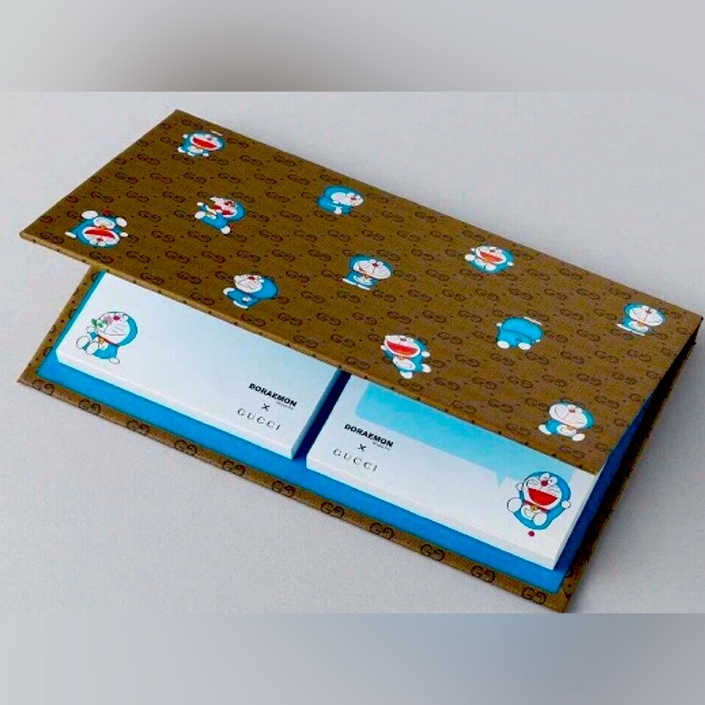 NEW GUCCI Doraemon Collaboration Limited Notepad Notes